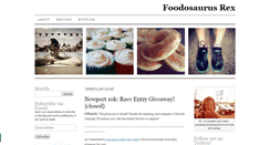 Desktop Screenshot of foodosaurusrex.com